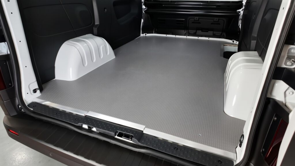 Plancher, Étagères et Galeries de toit pour Renault Trafic 2014 L1H1 de G.R.M. Sas